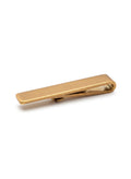 Hand-Burnished Brass Tie Bar